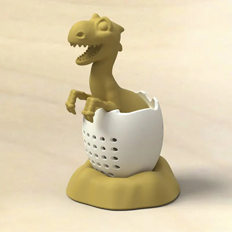 Dinosaur Tea Infuser with T-Rex Tea Bag Silicone