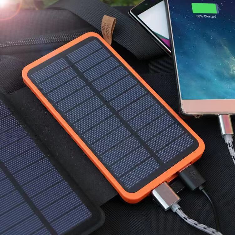 Solar Power Pad 20000mAh Waterproof Portable Charger