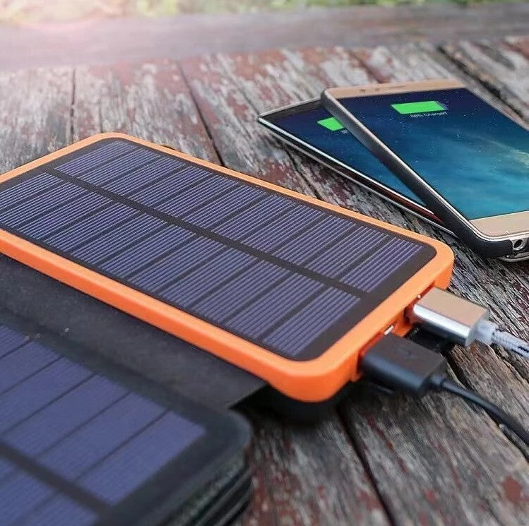 Solar Power Pad 20000mAh Waterproof Portable Charger