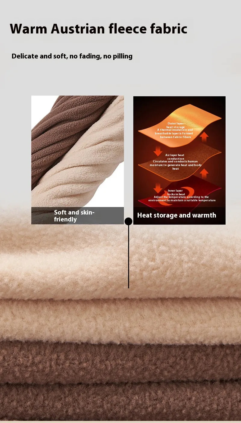 Women's Winter Scarf Mask with Integrated Hoodie