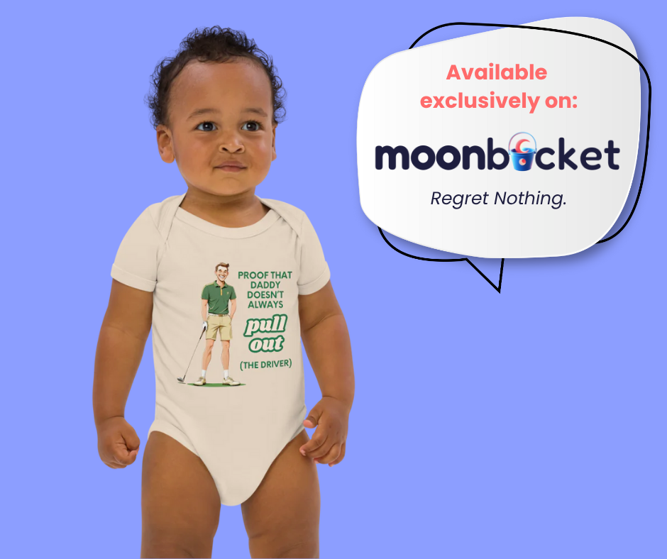 Pull-Out Game – Cheeky Golf Baby Vest