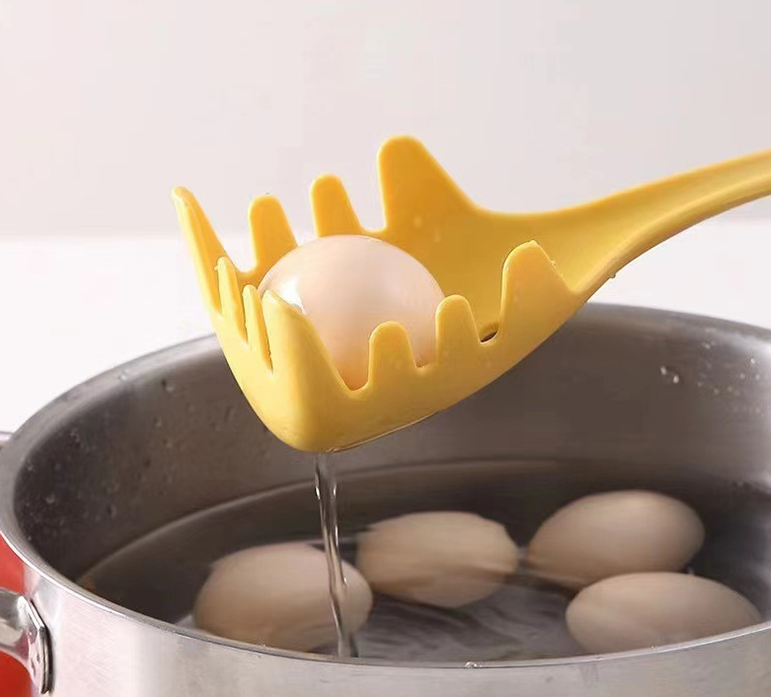 Pasta Strainer Spoon - Loch Ness Monster Design