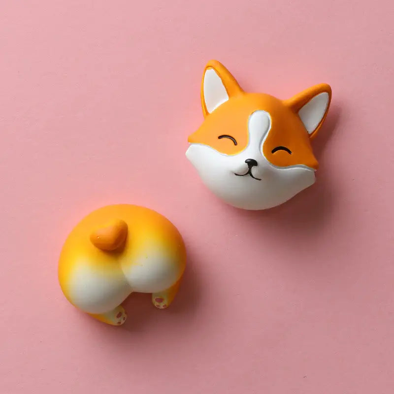 Creative Animal Fridge Magnets (2pcs Set)
