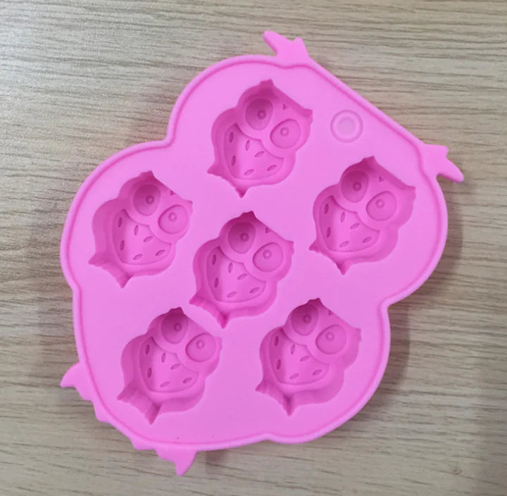Silicone Chocolate Mold - Owl Aroma Mold