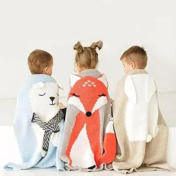 3D Cotton Baby Blanket for Kids - Summer Nap Blanket