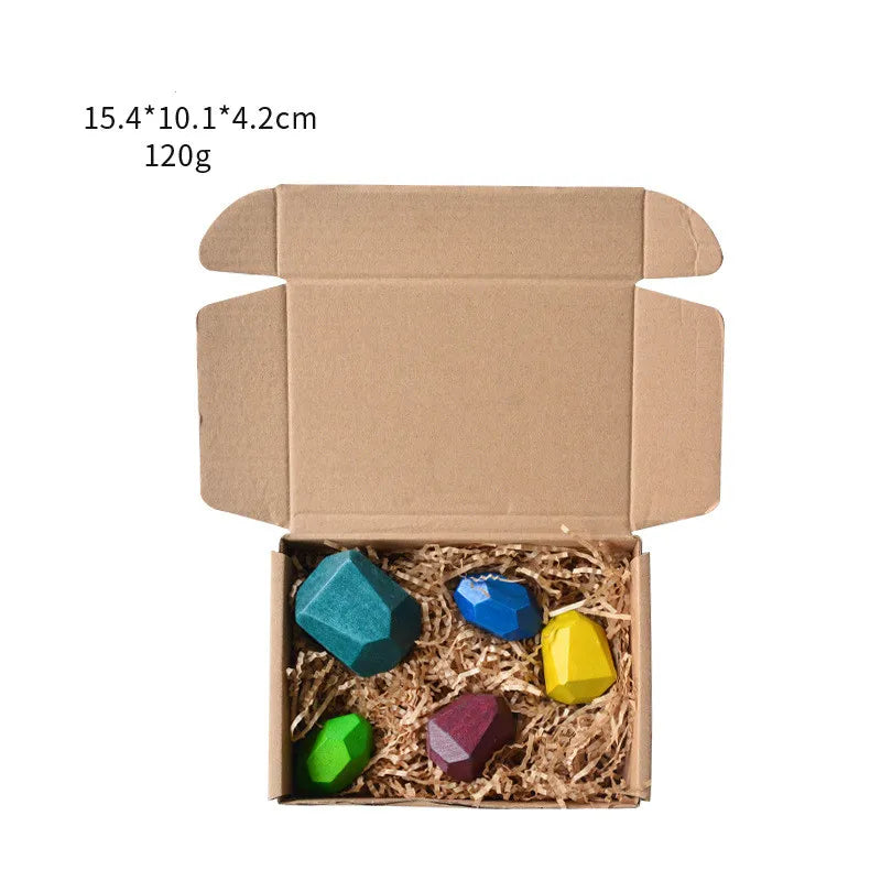 Children's colorful Jagged Stone Toys