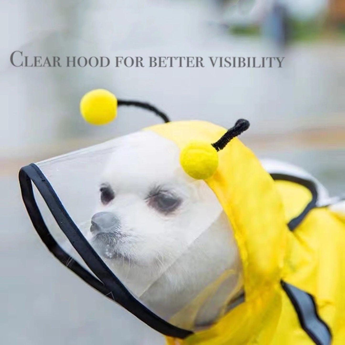 Waterproof Puppy Dog Raincoat Poncho for Pets