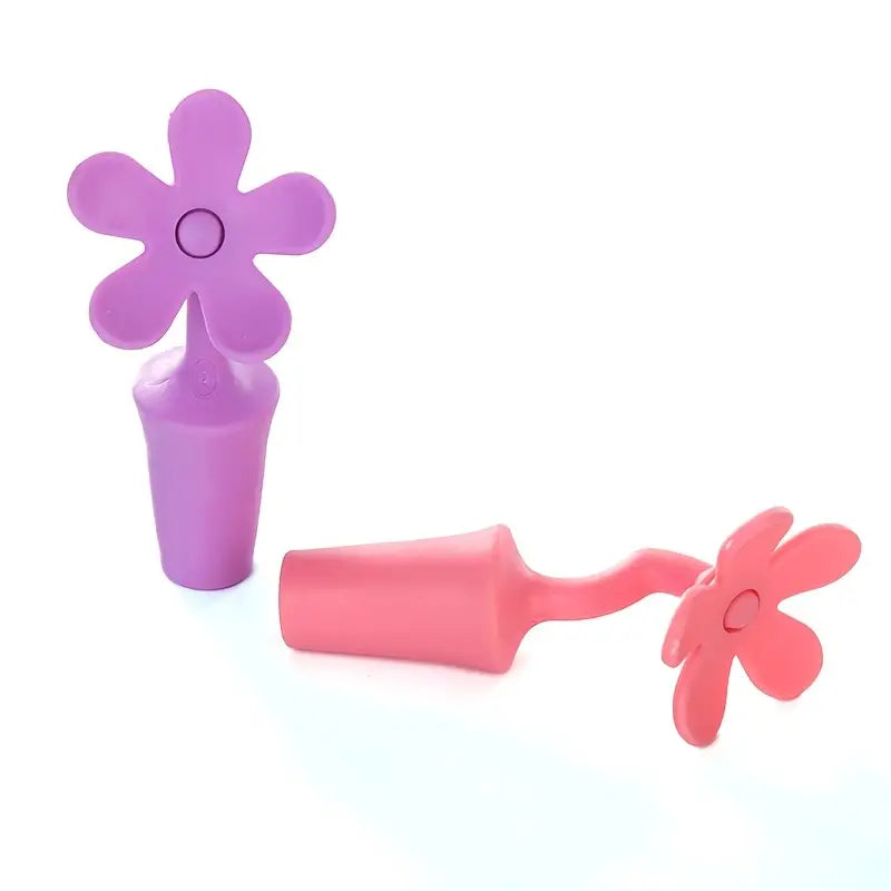 Flower Silicone Wine Stopper, Reusable Bottle Stopper