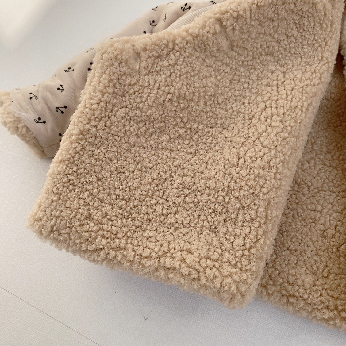 Thickened Cashmere Winter Coat for Kids