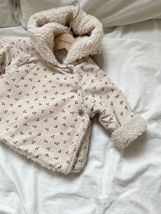 Thickened Cashmere Winter Coat for Kids