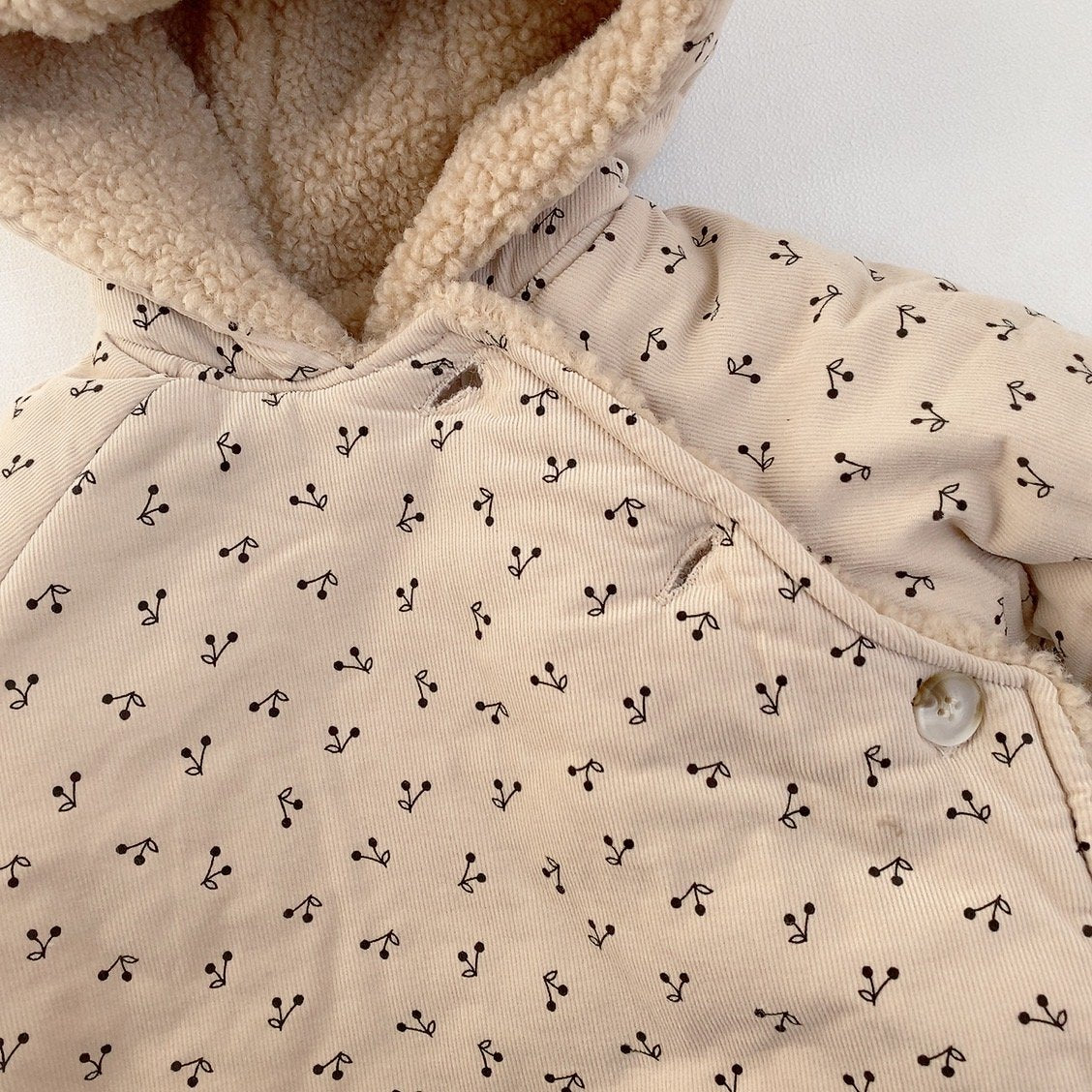 Thickened Cashmere Winter Coat for Kids