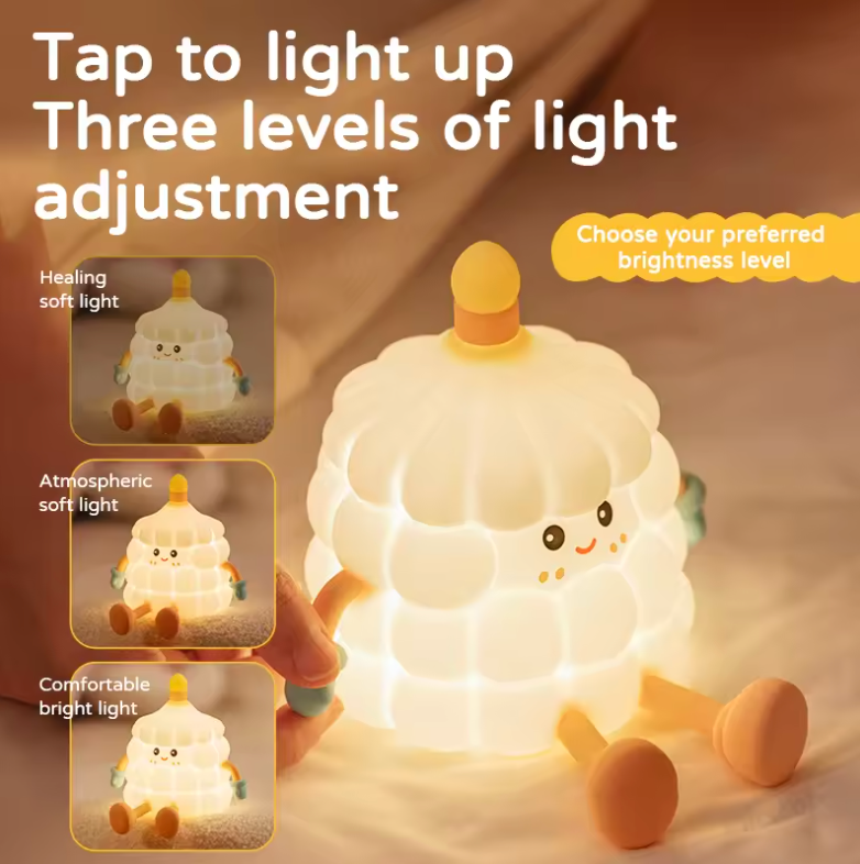 Cute Night Lamp & Phone Holder
