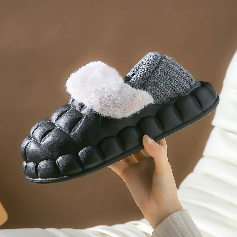 Bubble Shoes with Foldable Heel Slippers