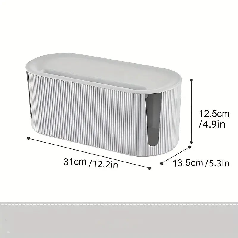 Cable Organizer Box for Desk