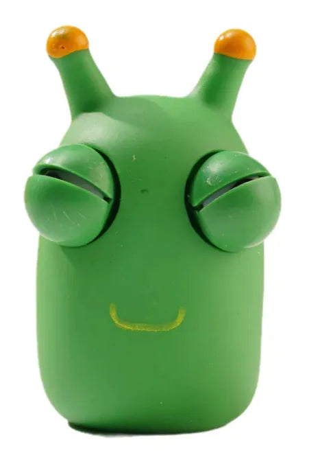 Stress-relief squeezy caterpillar