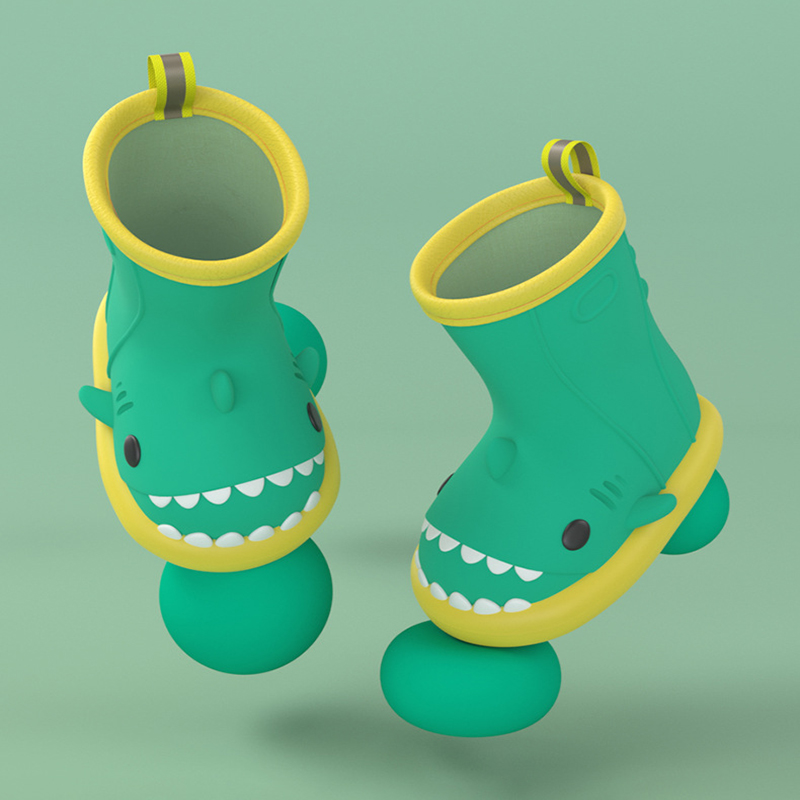 Shark Rain Boots for Outdoor Fun
