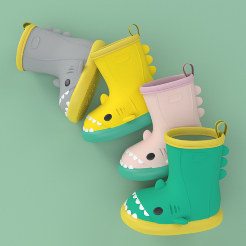 Shark Rain Boots for Outdoor Fun