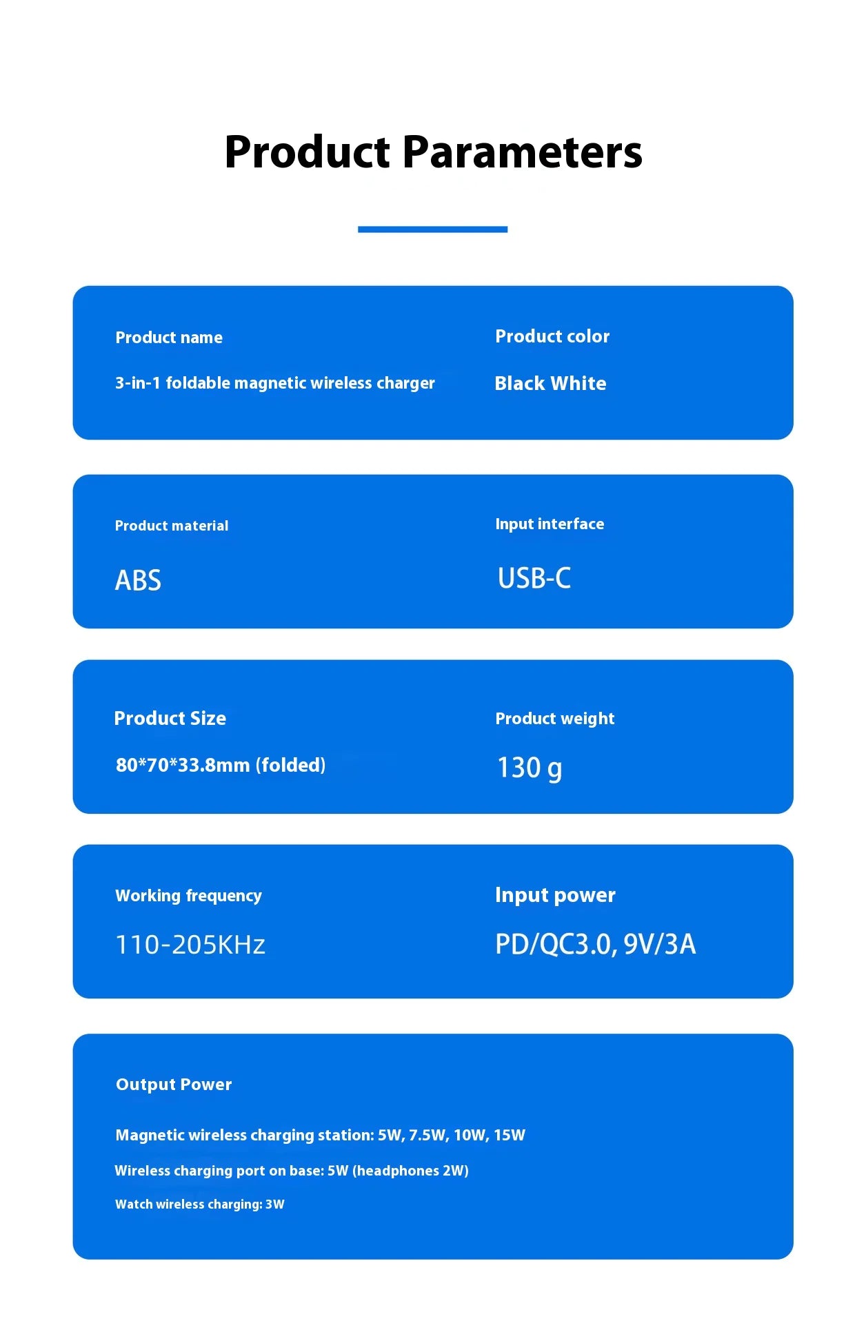 The Juice Dock – 3-in-1 Foldable Mag Charging Station