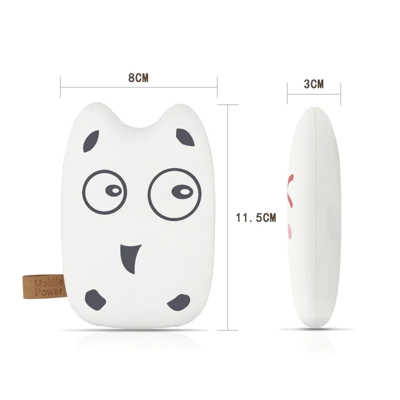 Cute Chibi Cat Portable Charger, Mini Power Bank