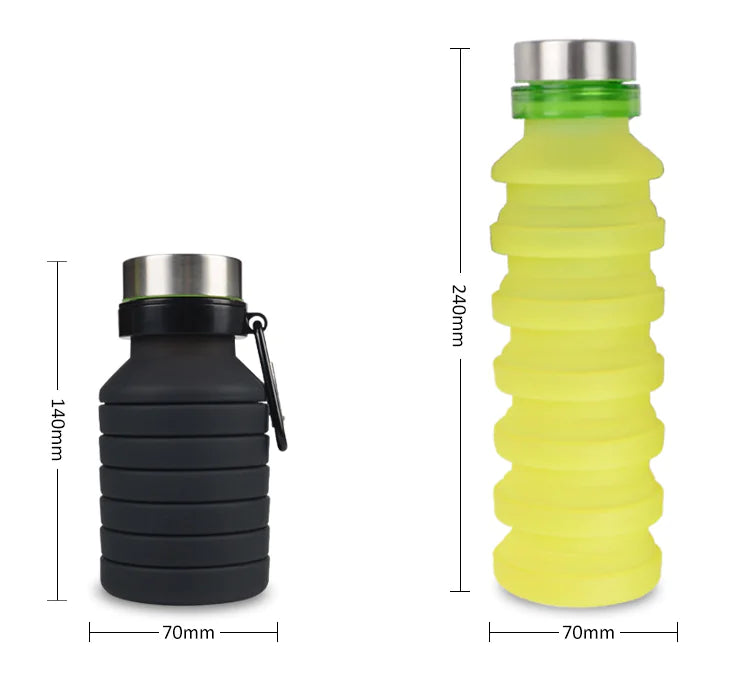 The Water Bottle That Shrinks Like Your Social Battery