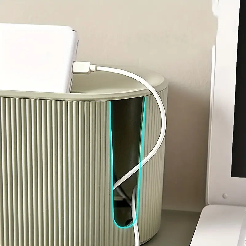 Cable Organizer Box for Desk