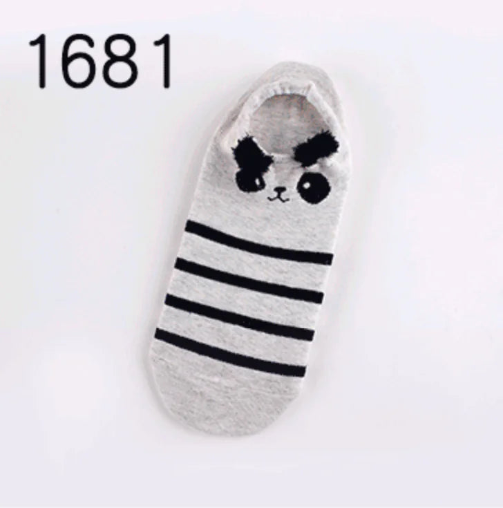 Animal Plush Cotton Socks for Women