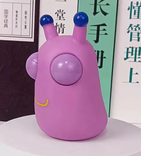Stress-relief squeezy caterpillar