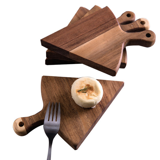 Pizza Shaped Wooden Plate
