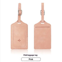 PU Leather Passport & Luggage Tag Set