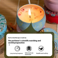Aromatherapy Dried Petal Essential Oil Candle