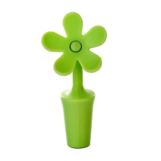 Flower Silicone Wine Stopper, Reusable Bottle Stopper