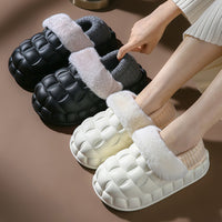 Bubble Shoes with Foldable Heel Slippers