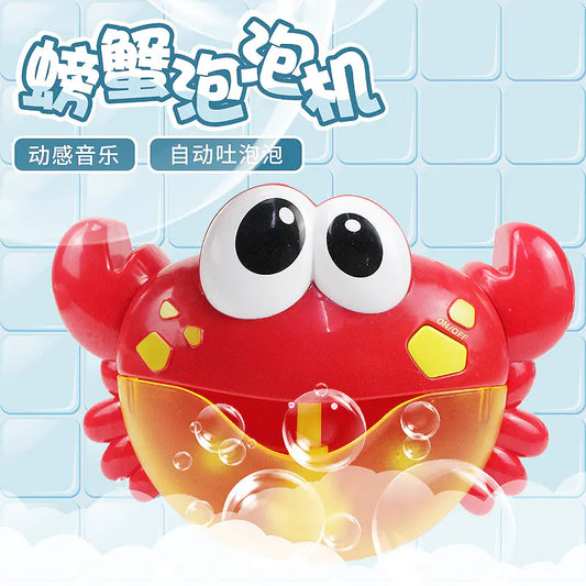 Bubble Crab Machine for Kids Bath Time Fun