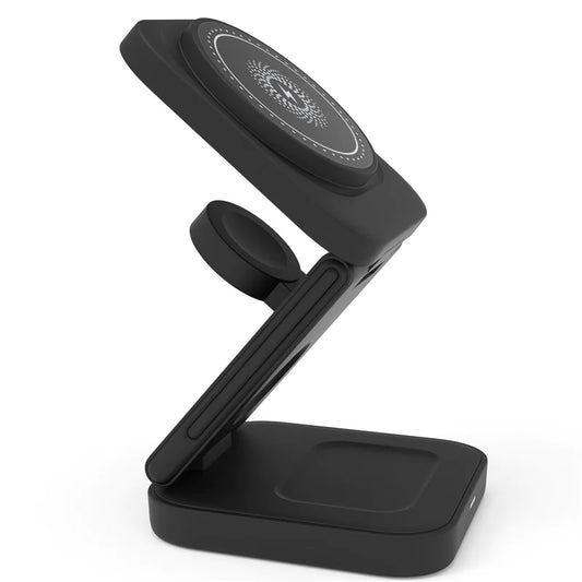 The Juice Dock – 3-in-1 Foldable Mag Charging Station