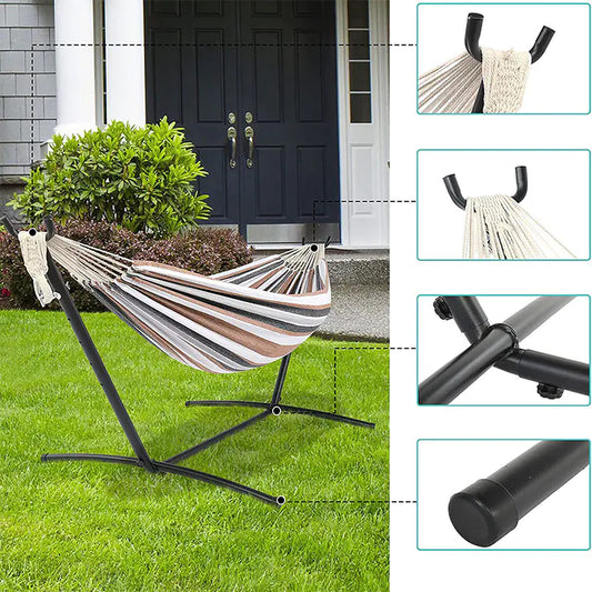 Outdoor Kids Camping Canvas Hammock Stand