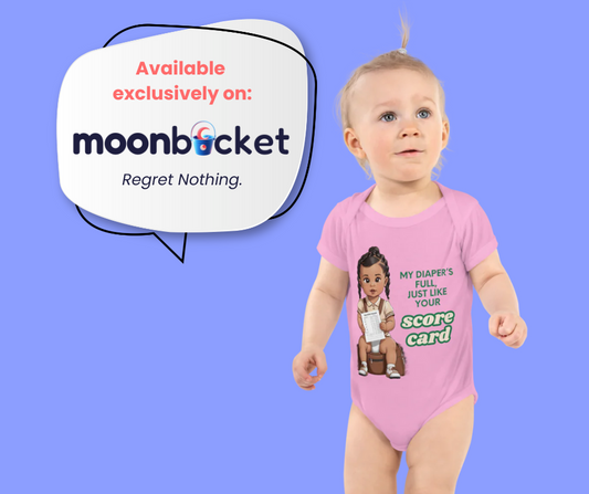 Full Diaper, Full Scorecard – Cheeky Golf Baby Vest