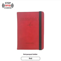 PU Leather Passport & Luggage Tag Set