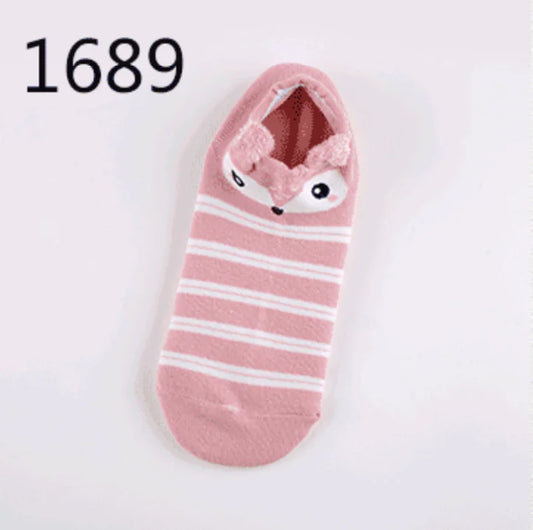 Animal Plush Cotton Socks for Women