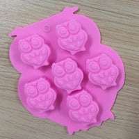 Silicone Chocolate Mold - Owl Aroma Mold
