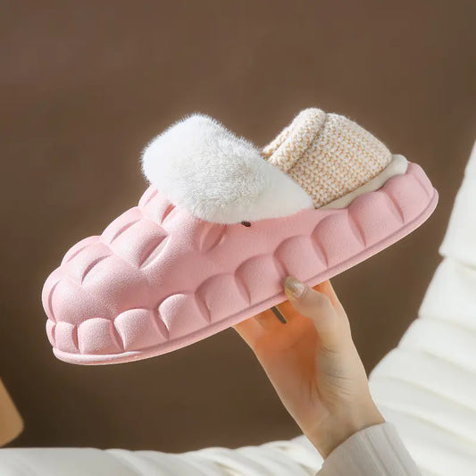 Bubble Shoes with Foldable Heel for Women Indoor Use