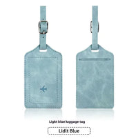 PU Leather Passport & Luggage Tag Set