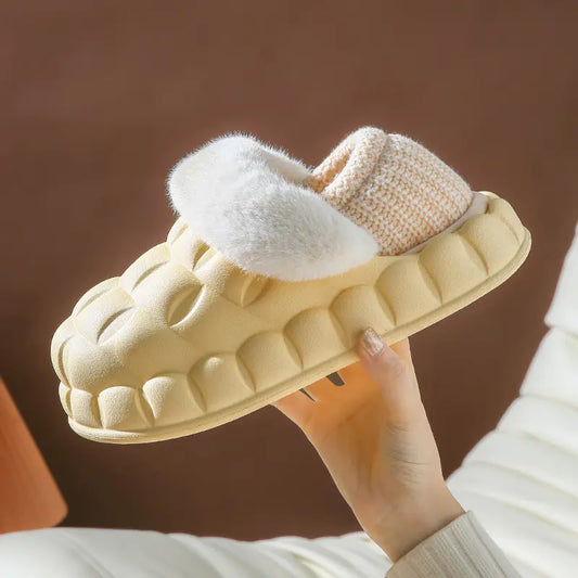 Bubble Shoes with Foldable Heel for Women Indoor Use