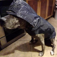 Large Waterproof Dog Raincoat for Outdoor Use