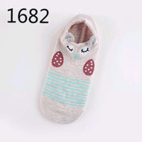 Animal Plush Cotton Socks for Women