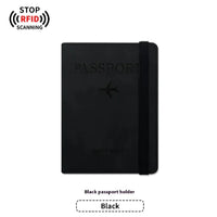 PU Leather Passport & Luggage Tag Set