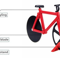 Bicycle Pizza Knife with Ergonomic Handle and Sharp Blade