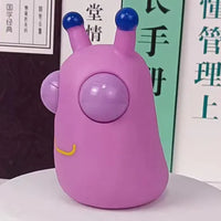 Stress-relief squeezy caterpillar