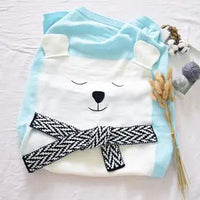 3D Cotton Baby Blanket for Kids - Summer Nap Blanket