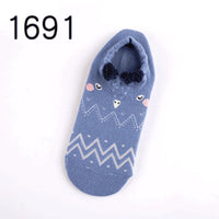 Animal Plush Cotton Socks for Women