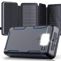Solar Power Pad 20000mAh Waterproof Portable Charger